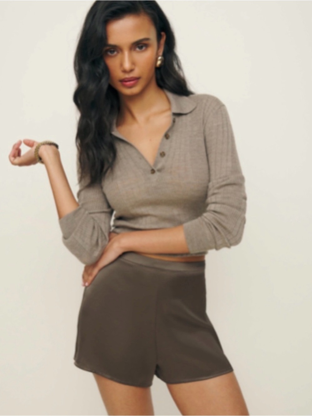 Reformation Silk Short